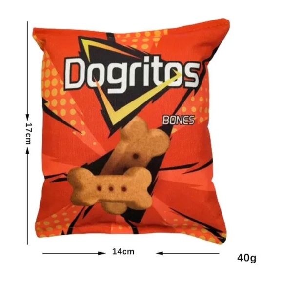 Dogritos Bones Dog Plush Toy - Picture 3 of 4